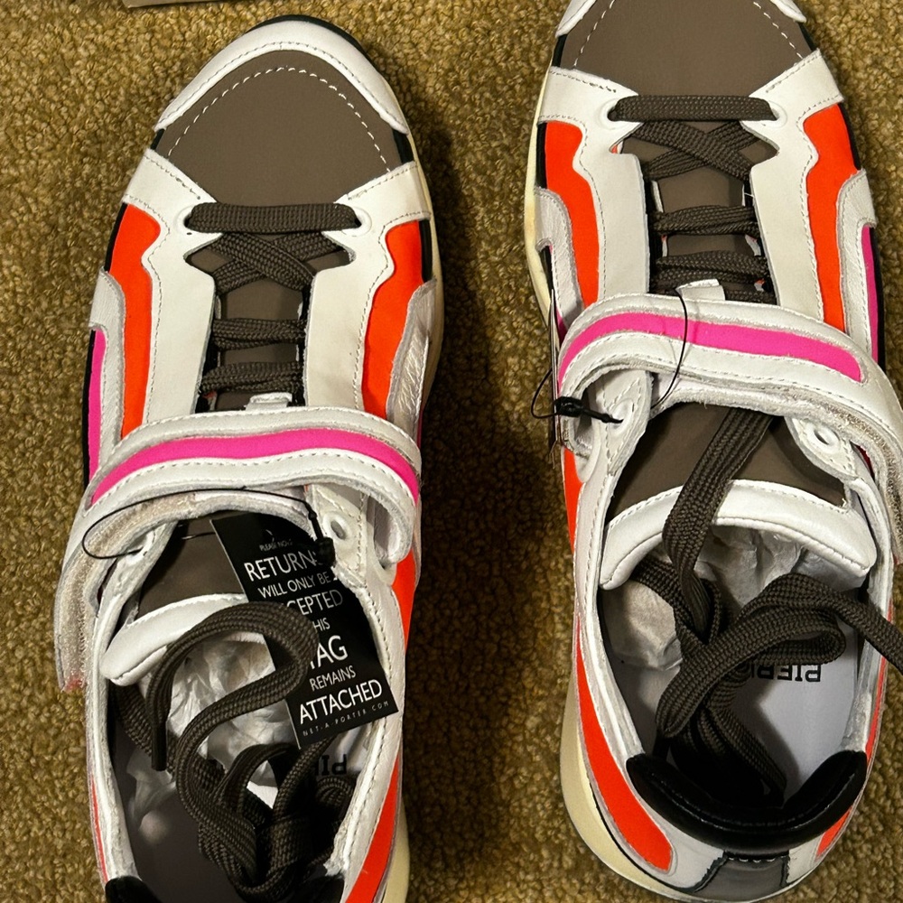 Colorful High-Top Sneakers